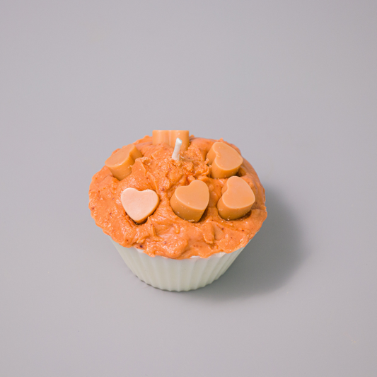 Little Hearts Cupcake Soy Wax Candle