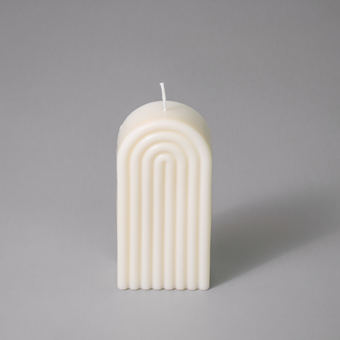 Arch Pillar Soy Wax Candle