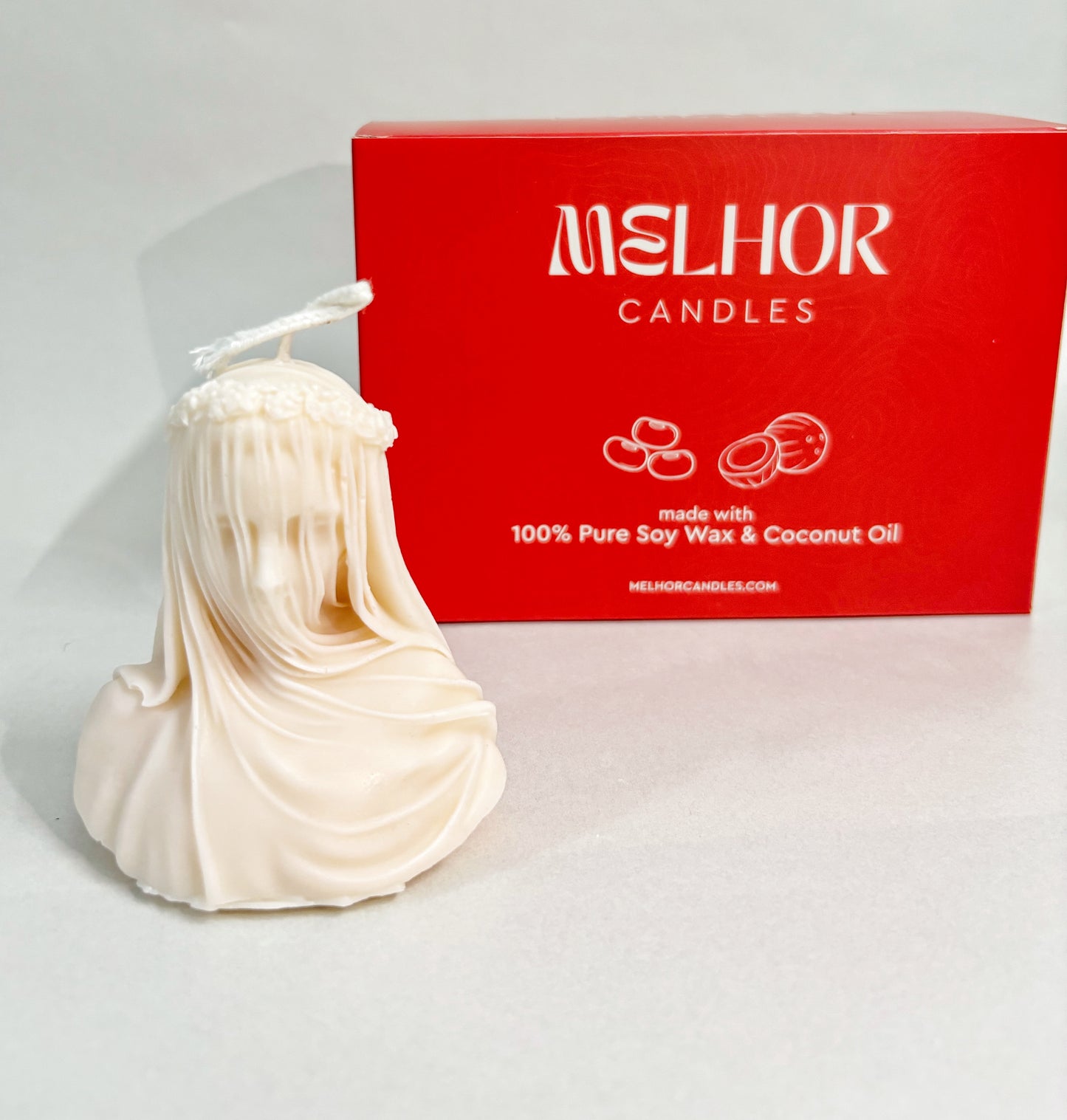 Lady in Veil Soy Wax Candle