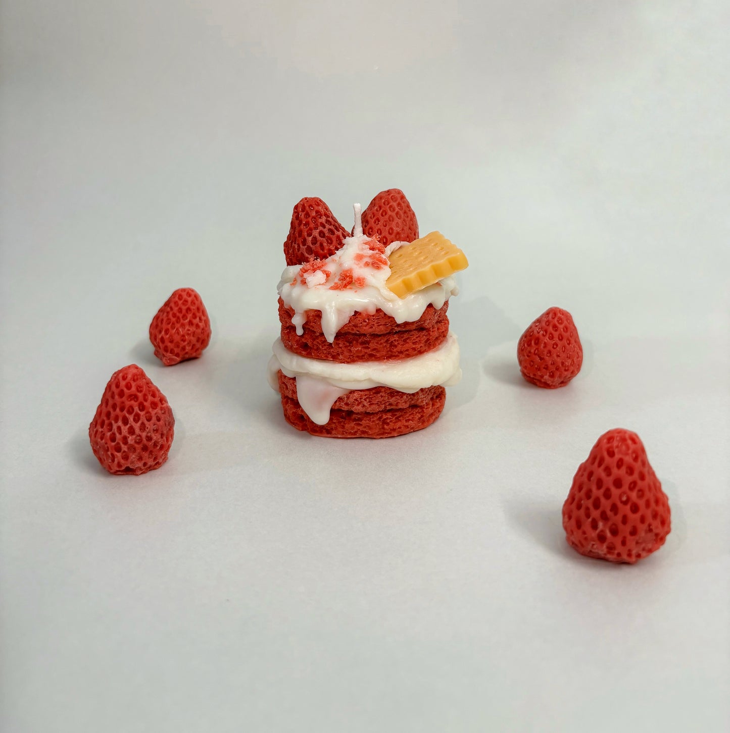 Strawberry Shortcake Soy Wax Candle