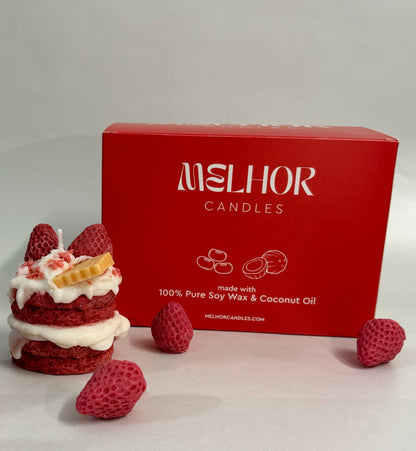 Strawberry Shortcake Soy Wax Candle